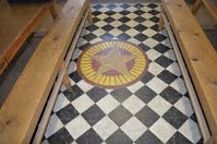 Masonic Pavement floor in South Walhalla Victoria Australia